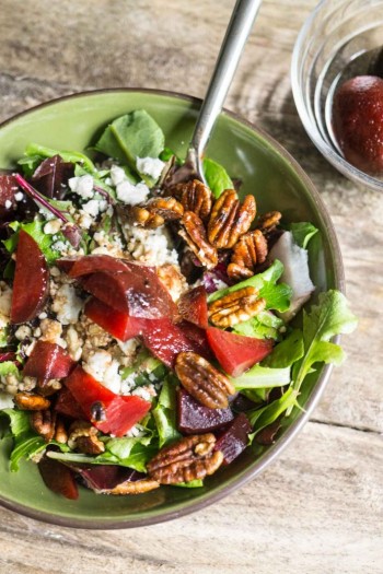 Roasted Beets, Greens & Grain Salad | ELIJA Farm