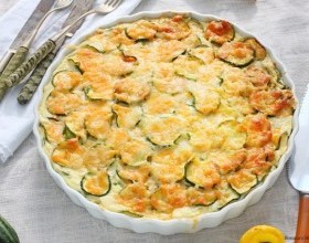 Crustless Zucchini Quiche