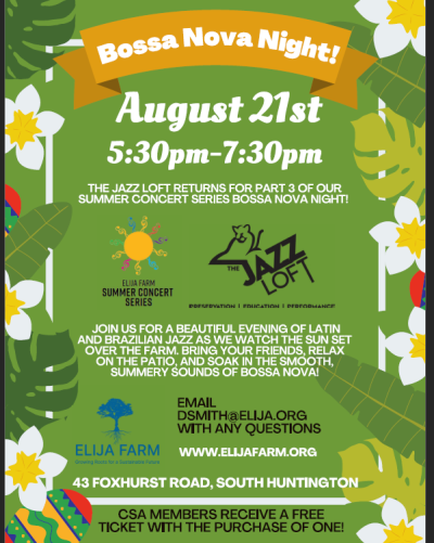 Summer Concert Series - Bossa Nova Night!
