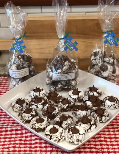Chocolate Kiss Cookies